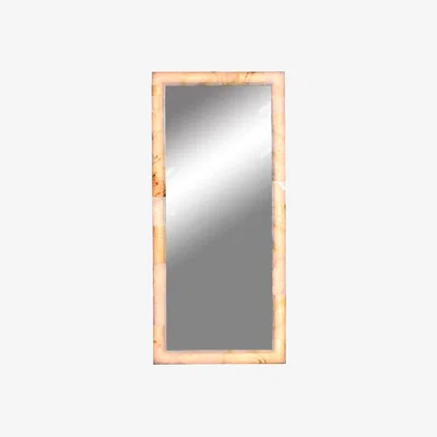 Barker and Stonehouse Timothy Oulton Frozen Tall Mirror 220cm, Square, Neutral | Barker & Stonehouse