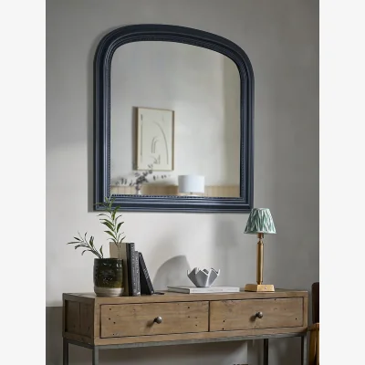 Cox and Cox Aaro Arched Mirror - Ink