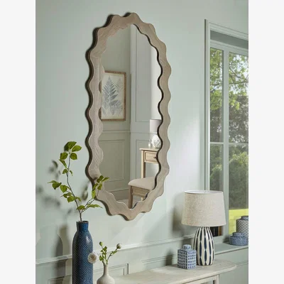 Cox and Cox Wavy Full Length Mirror
