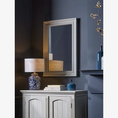 Cox and Cox Aaro Rectangle Mirror - Stone