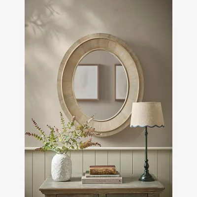Cox and Cox Panelled Wooden Mirror