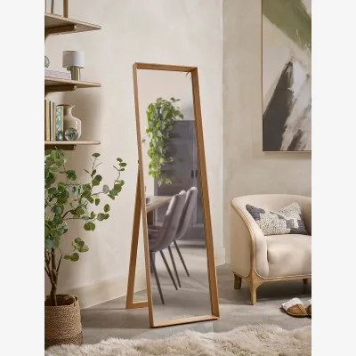 Cox and Cox Oak Standing Full Length Mirror