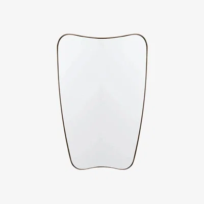 Cult Furniture Gabriel Wall Mirror, Brass