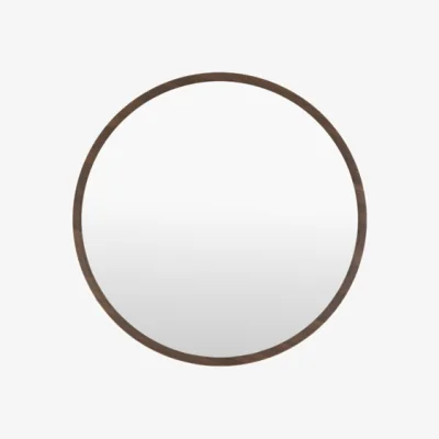 Dunelm Cedar and Sage Skandia Round Wall Mirror