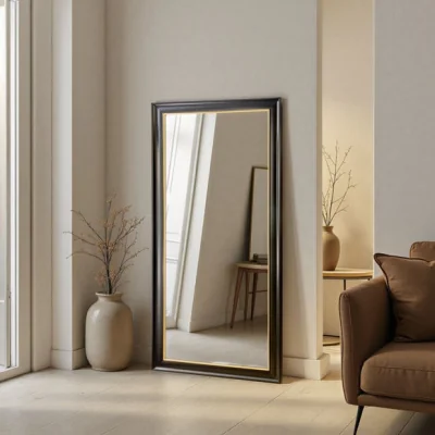 Dunelm Yearn Georgian Framed Bevelled Full Length Wall Mirror