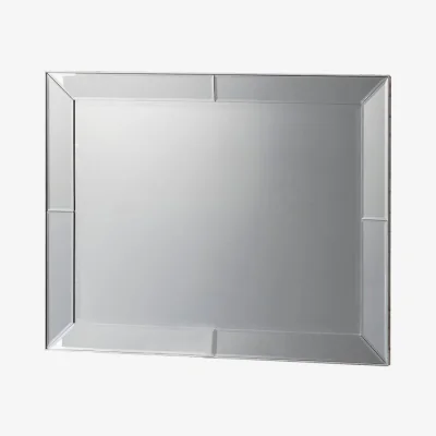 Dunelm Kilve Mirror 80 x 101cm Silver