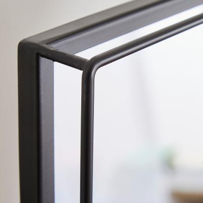 Dunelm London Free Standing Dressing Table Mirror Black