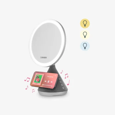 Dunelm Carmen 3 in 1 Mirror Speaker Charger