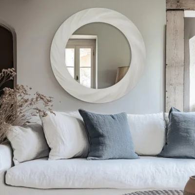 Dunelm Cedar and Sage Harvest Twist Wall Mirror