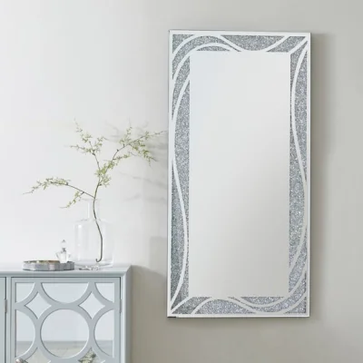 Dunelm Mirage Full Length Mirror Silver