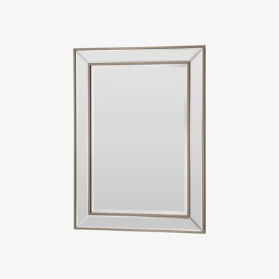Dunelm Yearn Angled Timeless Bevelled Wall Mirror