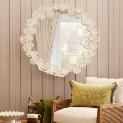 Dunelm Voyage Maison Gaia Round Wall Mirror