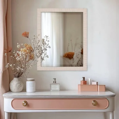 Dunelm Cedar and Sage Coral Wall Mirror