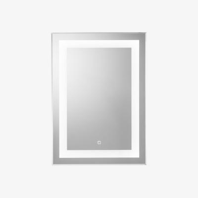 Dunelm Croydex Rookley LED Wall Mirror Clear