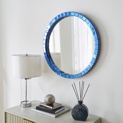 Dunelm Mirrored Edge Round Wall Mirror