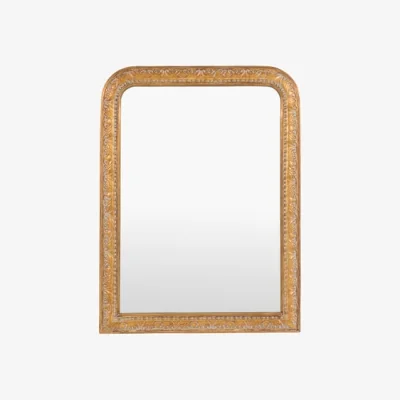 Dunelm Cedar and Sage Valenza Arch Wall Mirror