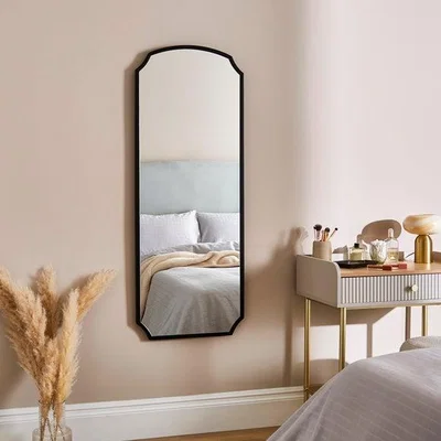 Dunelm Regency Curved Full Length Wall Mirror