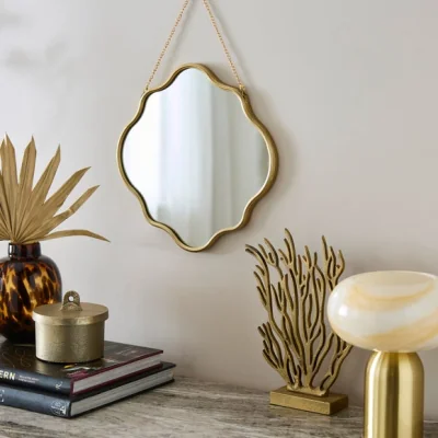 Dunelm Frances Hanging Chain Pond Wall Mirror