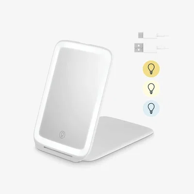 Dunelm Carmen Recharable Light Up Cosmetic Mirror