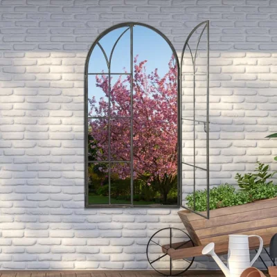 Dunelm The Lost Garden Mirror 160 x 85cm Black