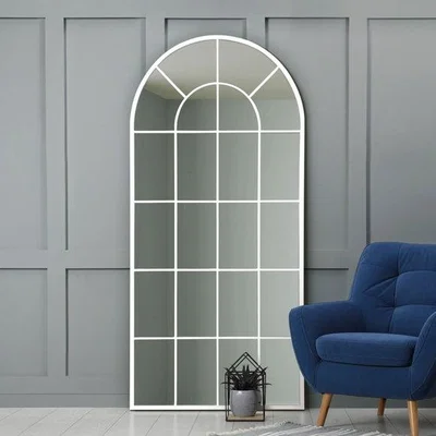 Dunelm Arcus Arched Window Full Length Wall Mirror