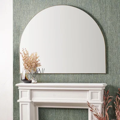 Dunelm Wide Arched Overmantel Wall Mirror
