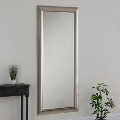 Dunelm Yearn Scooped Full Length Wall Mirror Silver