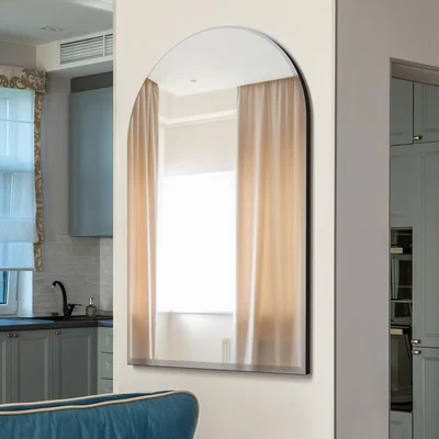 Dunelm Modern Venetian Bevelled Arched Wall Mirror