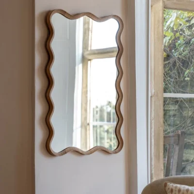 Dunelm Cedar and Sage Willow Wall Mirror