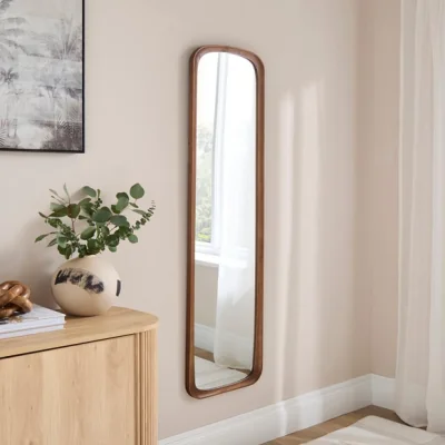 Dunelm Tranter Squoval Wooden Full Length Wall Mirror