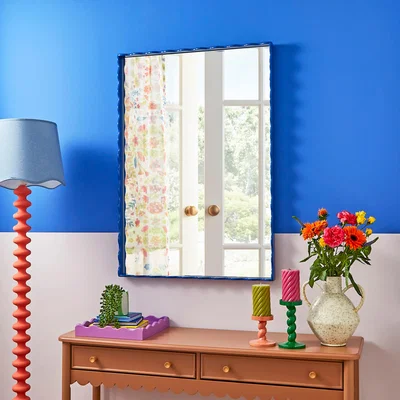 Dunelm Sophie Robinson Large Rectangle Wiggle Wall Mirror