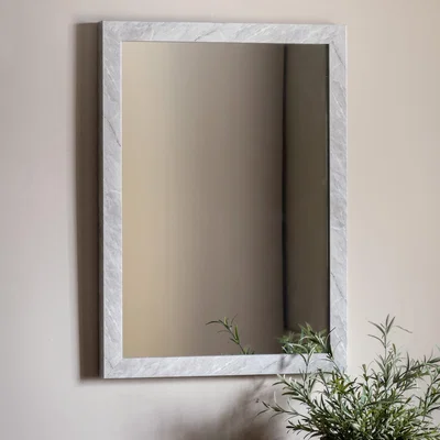 Dunelm Alora Marbled Rectangle Wall Mirror