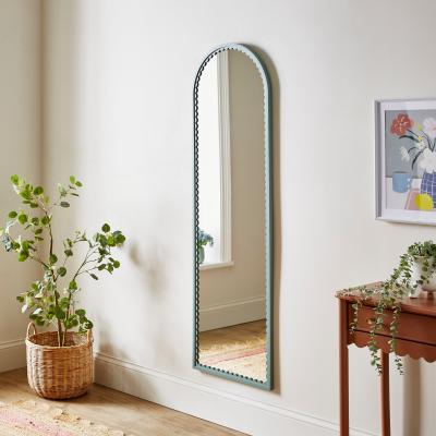 Dunelm Remi Arched Scalloped Full Length Leaner Mirror