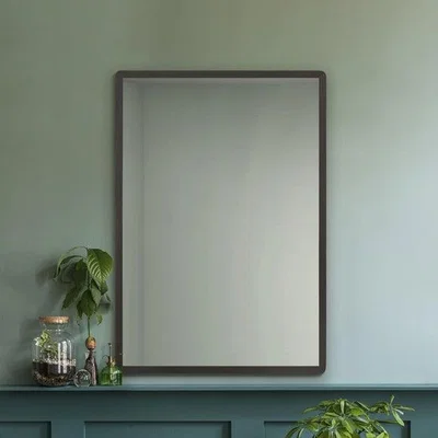 Dunelm Naturalis Solid Oak Rectangle Full Length Wall Mirror