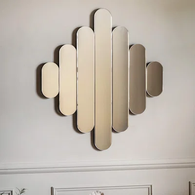 Dunelm Kaden Geometric Irregular Wall Mirror