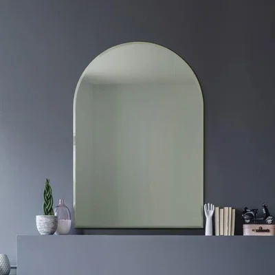 Dunelm Modern Venetian Bevelled Arched Wall Mirror
