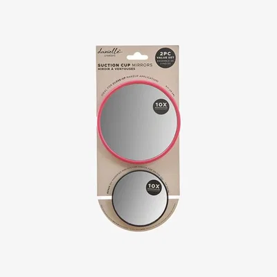 Dunelm Upper Canada Danielle Creations Pack of 2 Suction Mirrors