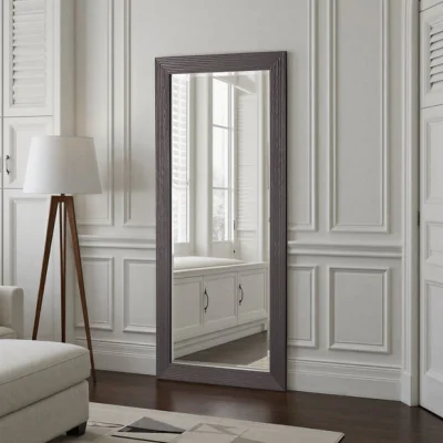 Dunelm Yearn Wave Framed Bevelled Full Length Wall Mirror