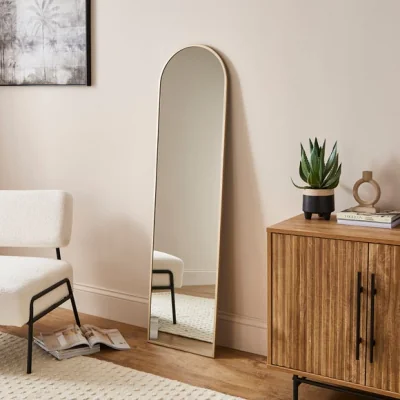 Dunelm Arched Full Length Leaner Mirror