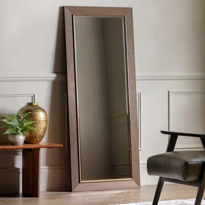 Dunelm Wesson Rectangle Full Length Leaner Mirror