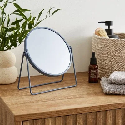 Dunelm Freestanding Round Dressing Table Mirror