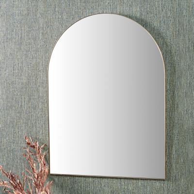 Dunelm Metal Framed Arched Wall Mirror