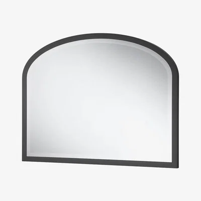 Dunelm Yearn Eternity Curved Bevelled Overmantel Wall Mirror