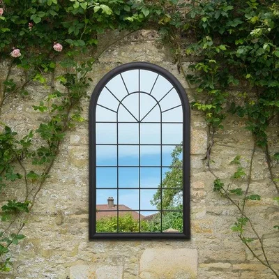 Dunelm Somerley Country Arch Indoor Outdoor Wall Mirror