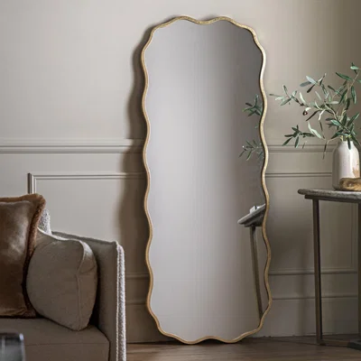 Dunelm Eula Wavy Rectangle Full Length Leaner Mirror