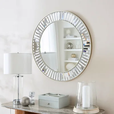 Dunelm Audra Round Wall Mirror