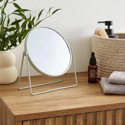 Dunelm Freestanding Round Dressing Table Mirror