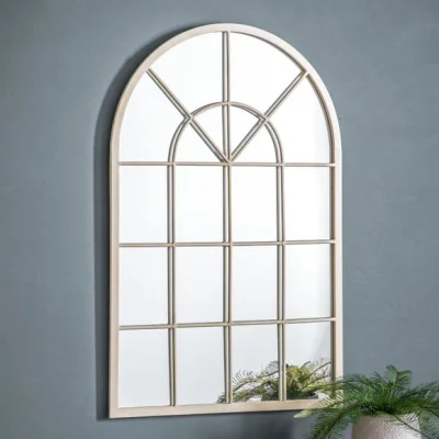 Dunelm Return - Grafton Arched Window Wall Mirror