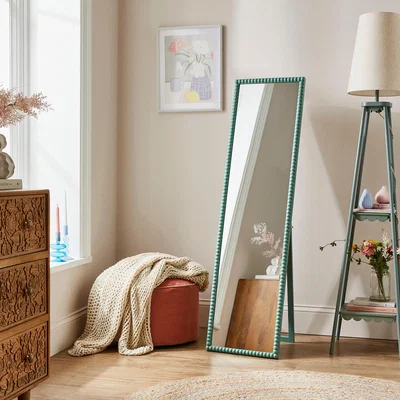 Dunelm Bobbin Rectangle Full Length Free Standing Mirror
