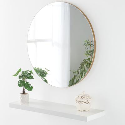 Dunelm Yearn Simple Round Wall Mirror Gold